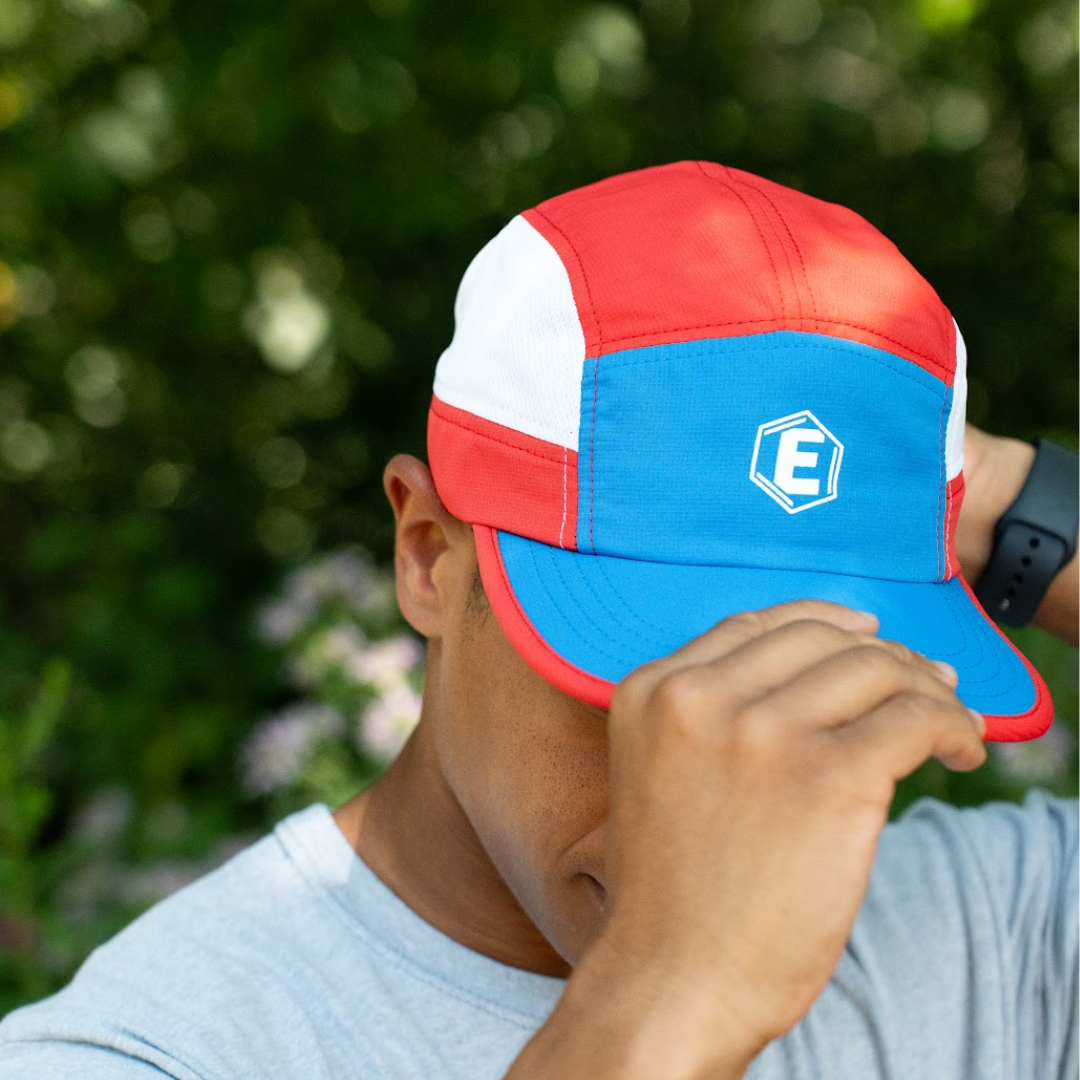 Red White and Blue Performance Hat
